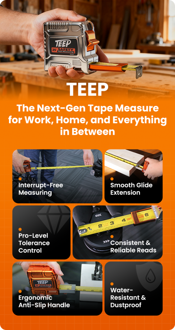 TEEP Tape Measure — SUPER EARLY BIRD ：BUY 2 GET 1 FREE !